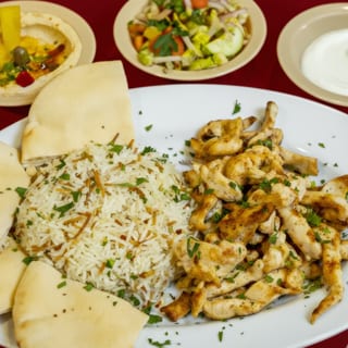 40. Chicken Shawarma Combo