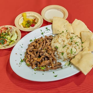 41. Beef Shawarma Combo