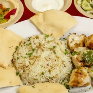 44. Chicken Kabob Combo